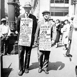 Unemployment in the 1930s